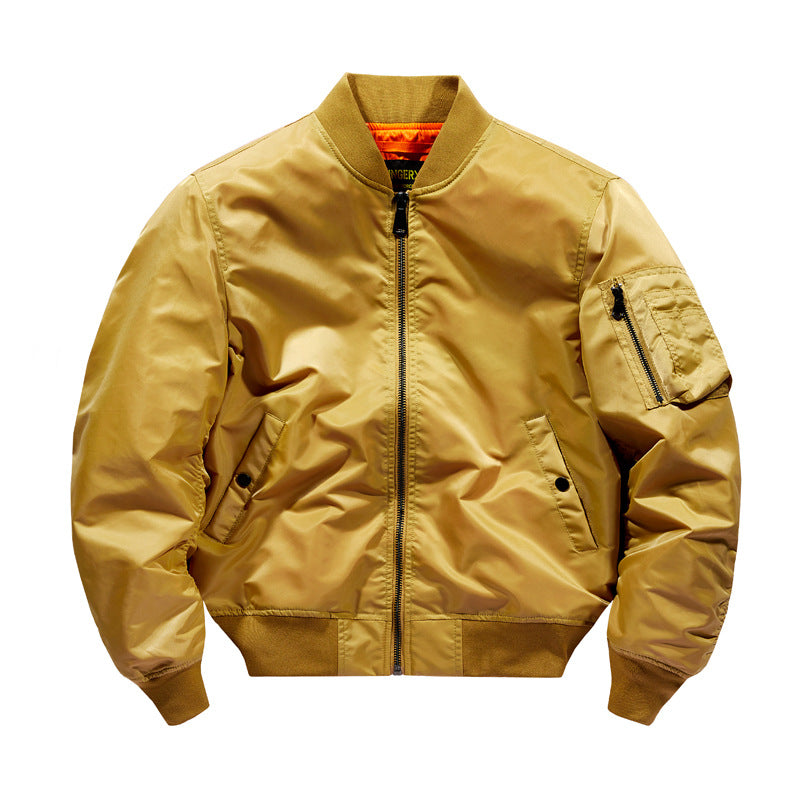 Lotnik kurtka z ściągaczami dla dorosłych | Idealna na sezon przejściowy