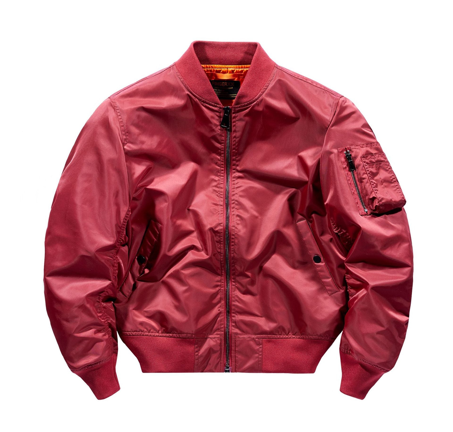 Lotnik kurtka z ściągaczami dla dorosłych | Idealna na sezon przejściowy