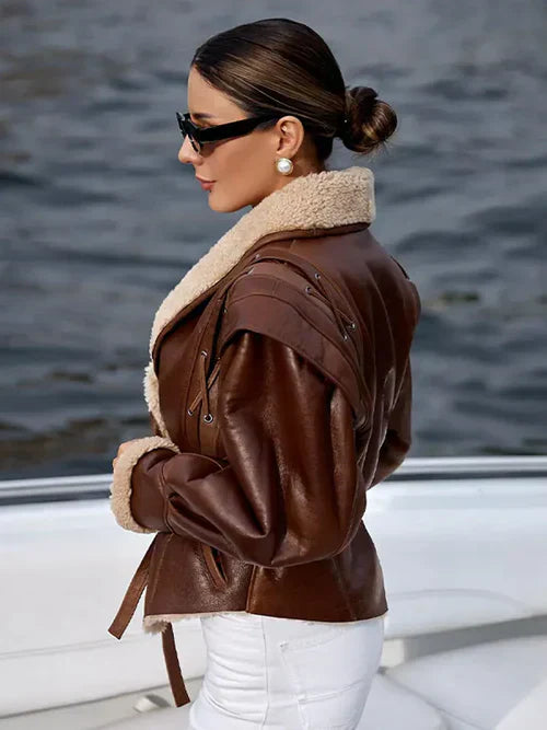 Długa kurtka zimowa z dopasowanym krojem dla kobiet | Idealna na jesień i zimę