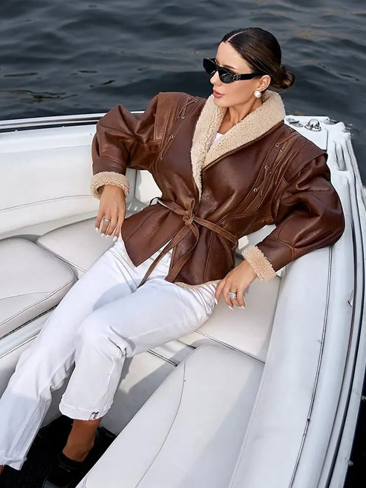 Długa kurtka zimowa z dopasowanym krojem dla kobiet | Idealna na jesień i zimę