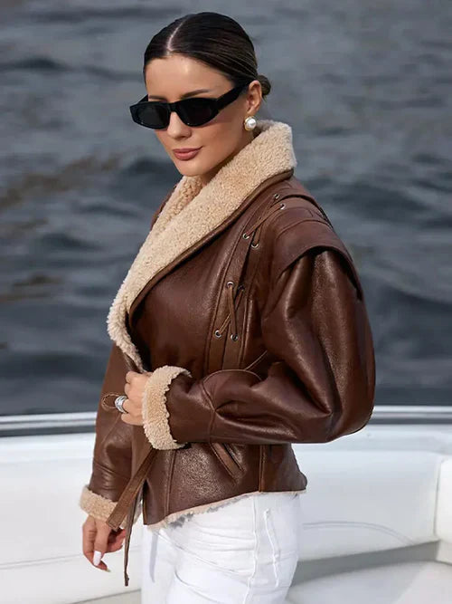 Długa kurtka zimowa z dopasowanym krojem dla kobiet | Idealna na jesień i zimę