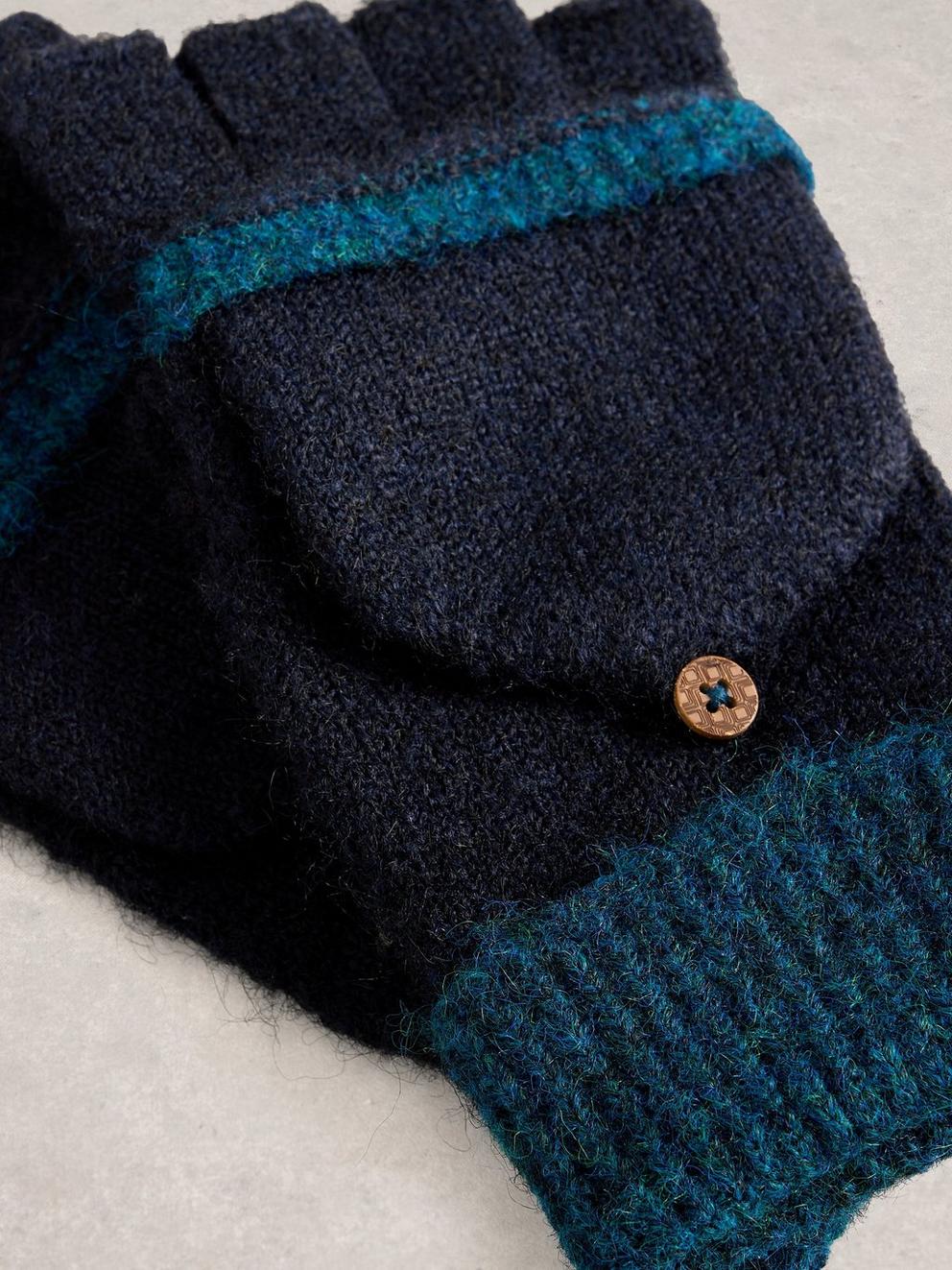 Rękawice convertible z klapą dla dorosłych | Idealne na zimę