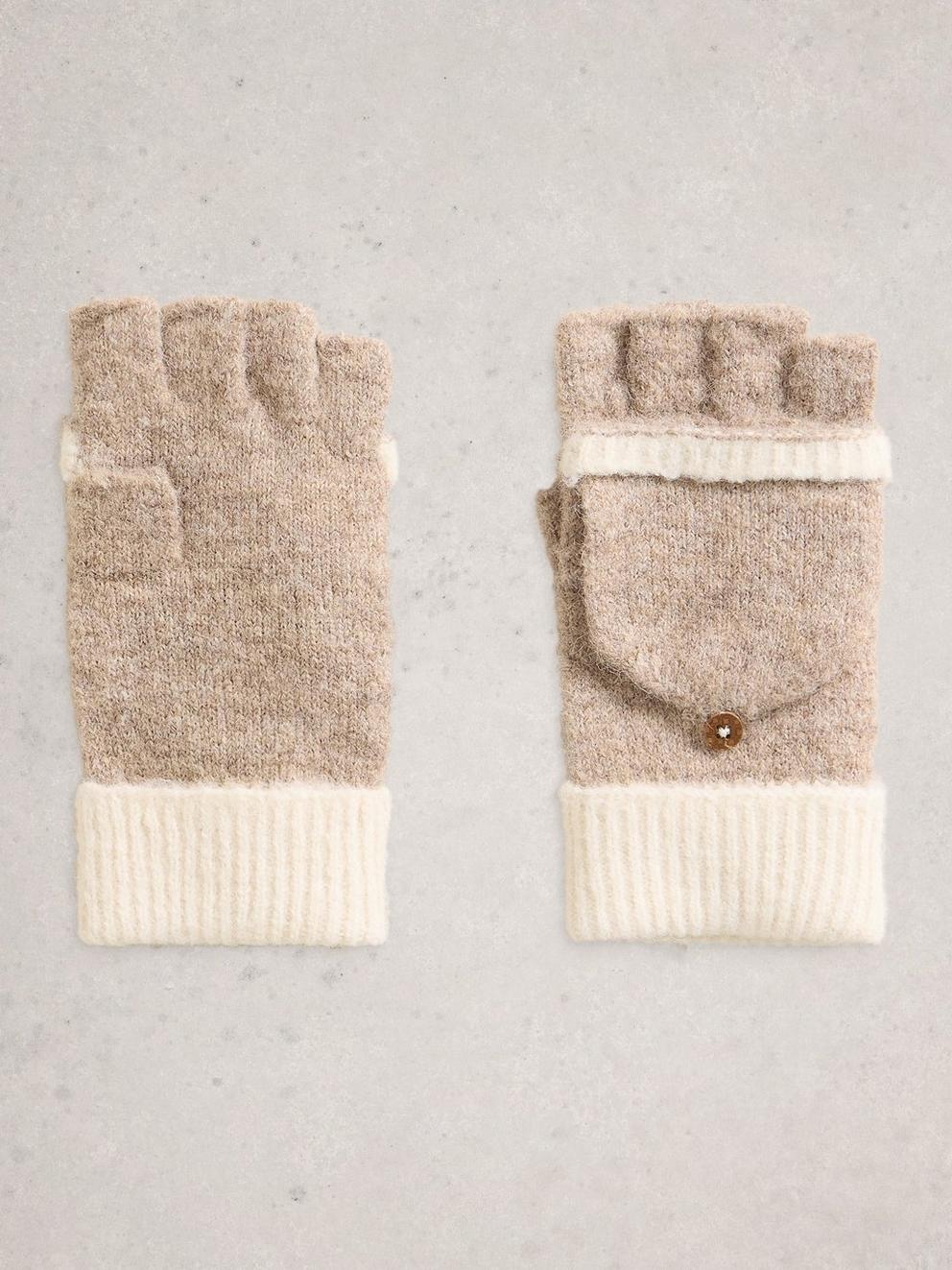 Rękawice convertible z klapą dla dorosłych | Idealne na zimę